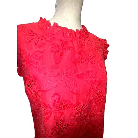 NWT!! Kate Spade Butterflies Dress, Summer, Eyelet Butterflies, Reg Price 348.00 - Picture 2 of 14
